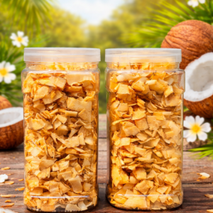 কুড়মুড়ে নারকেল ভাজা ৫০০ গ্রাম
